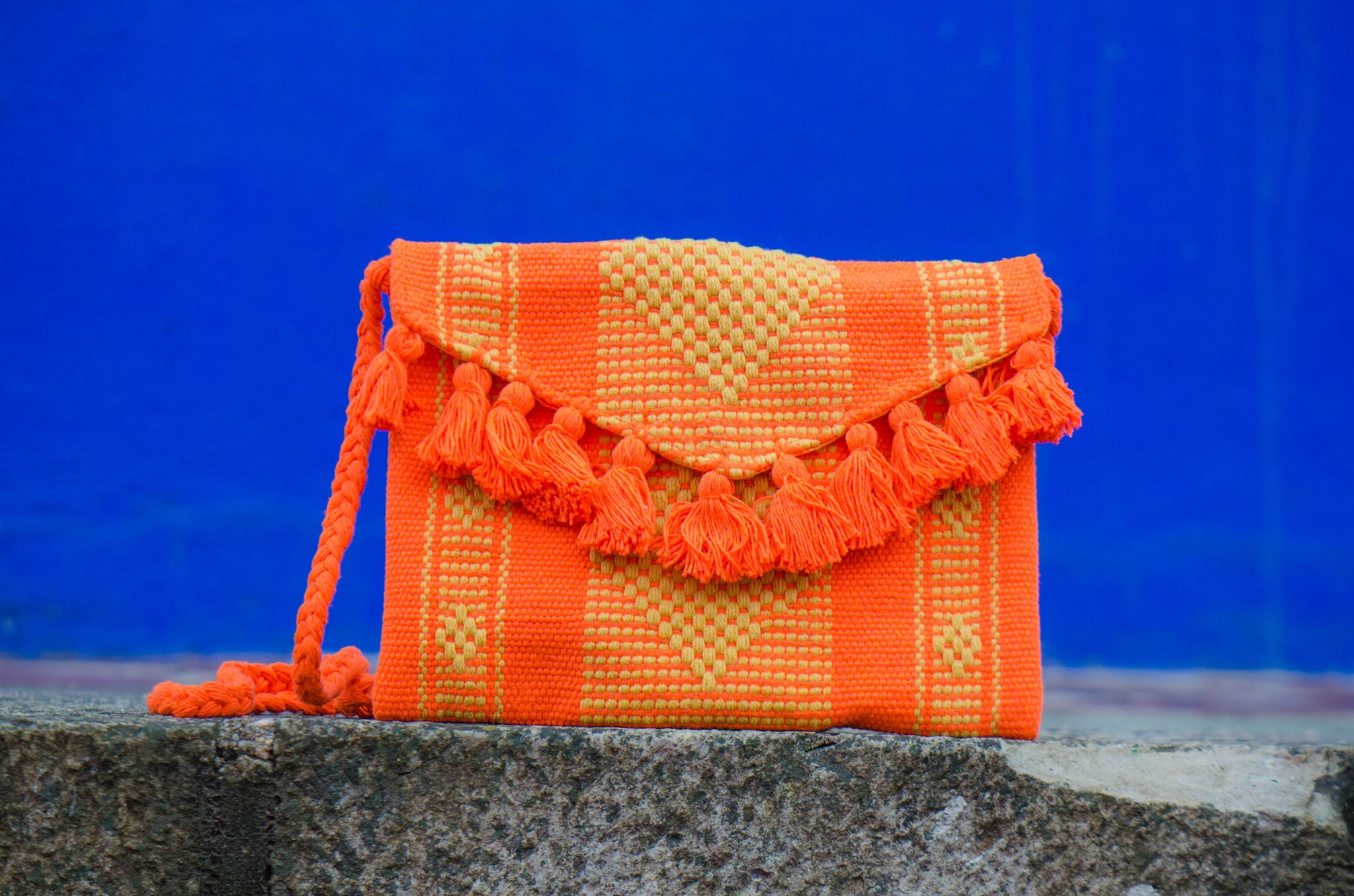 Papaya Bag from La Casa Frida