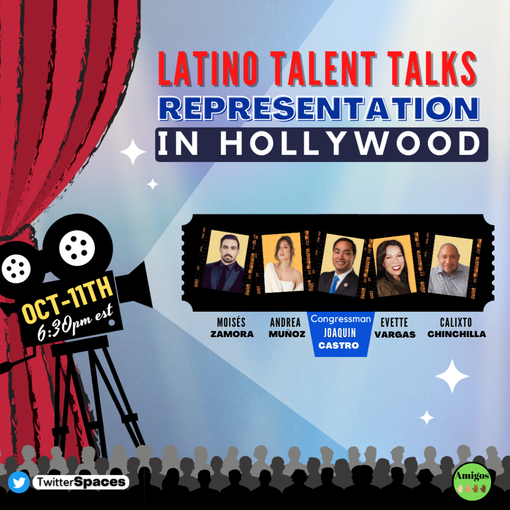 Latino Talent Talks Representation on Twitter 10-11-22