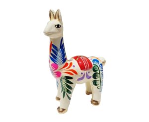 Hand Painted Ceramic Llama ​
