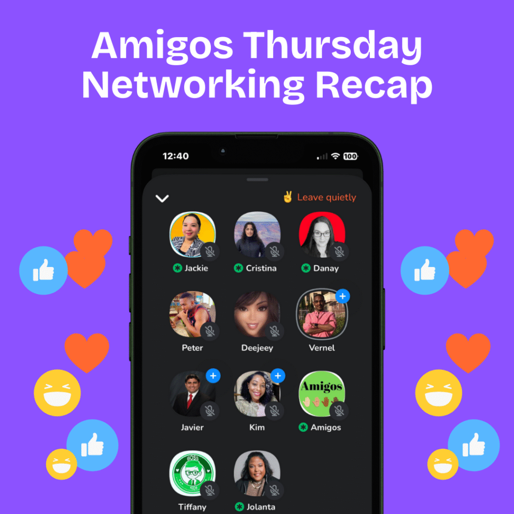 Amigos 10AM Networking 05-01-2025 THU